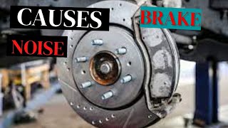 CAUSES OF BRAKE NOISE AFTER NEW PADS AND ROTORS [upl. by Ivad]