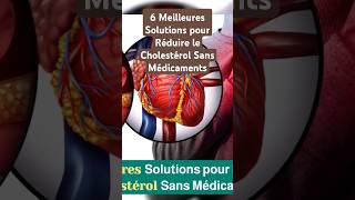 6 Meilleures Solutions pour Réduire le Cholestérol Sans Médicaments Cholestérol aliments alcool [upl. by Philly]