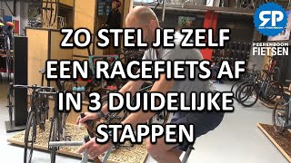 ZO STEL JE ZELF EEN RACEFIETS AF IN 3 DUIDELIJKE STAPPEN [upl. by Afton]