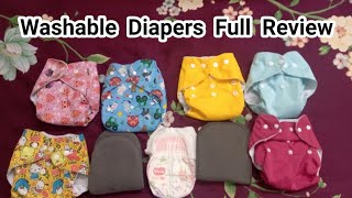 Reusable Diapers washable Full Review in Tamil • Price Leakage Age limit [upl. by Ahsac]