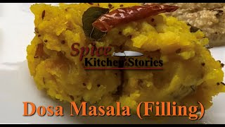 Dosa Masala Potato Filling [upl. by Goldberg]