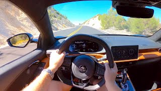 2024 Lotus Emira Turbo  POV Canyon Drive Binaural Audio [upl. by Arodal]