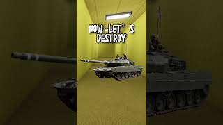 Can a HUGE TANK DESTROY The BACKROOMS [upl. by Marianna]