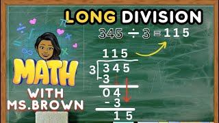 HOW TO DIVIDE USING LONG DIVISION  GRADE 45 [upl. by Philina]