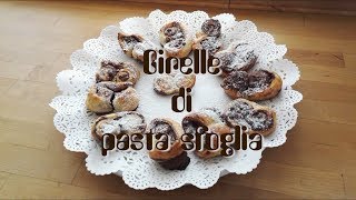 Girelle di pasta sfoglia  Ricetta facile e veloce [upl. by Dugaid]