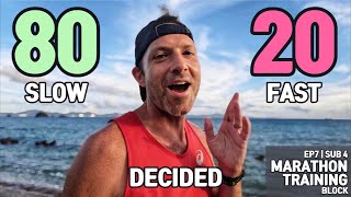 WHY I DECIDE FOR BASE TRAINING BENEFITS 8020 TRAINING  Sub4 Marathon Training EP7 [upl. by Nosreg]