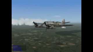 Bristol Beaufighter Bombingrun Sim [upl. by Nylicaj]