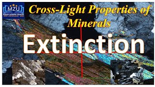 Extinction of mineral ll Crosspolarized light properties of minerals [upl. by Rafaelita209]