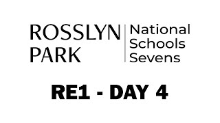 Rosslyn Park National School Sevens 2023  RE1 DAY 4 [upl. by Ahsikram]