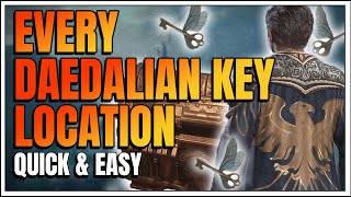 How To Find ALL The DAEDALIAN KEYS in Hogwarts Legacy And Unlock Relic House Uniform Cloak [upl. by Farica]