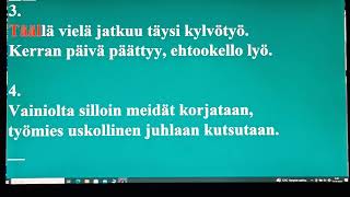 Kuljen halki pellon karaoke [upl. by Aidiruy]