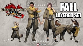 MH Rise 2nd Title Update  Fall Layered set Before You Buy [upl. by Germin]