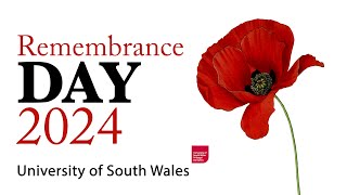 USW Act of Remembrance 2024 PDC Amser Cofio 2024 [upl. by Nnylyaj]