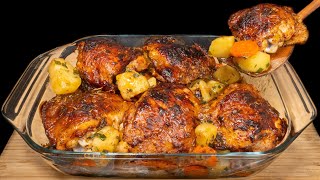 The BEST way to cook chicken thighs I GUARANTEE you will love this recipe [upl. by Anabel413]