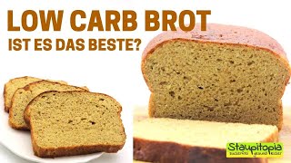 Das beste Low Carb Brot Rezept 🤔  Brot backen ohne Kohlenhydrate  Low Carb Brot mit Hefe [upl. by Assin26]