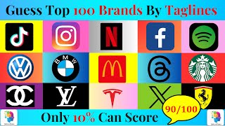 Guess the Brand by Tagline Tagline of Famous Brands  Slogans Quiz [upl. by Fraser]