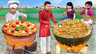 Garib Ka Matka Pizza School Picnic Maggi Noodles Hindi Stories Collection Hindi Kahani Moral Stories [upl. by Bradman]