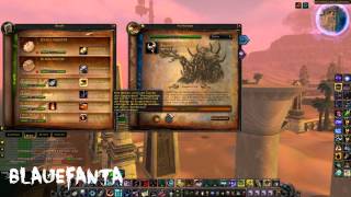 World of Warcraft  Archäologie  Szepter von AzjAqir  Blaue Drohne HD [upl. by Retloc]