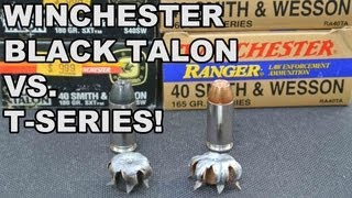 Winchester Black Talon vs TSeries 1992 Bullet Tech Compared to Today [upl. by Elohcin]