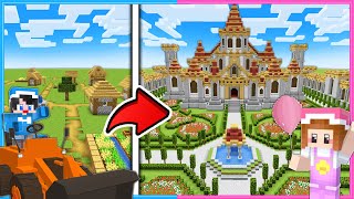 ボロボロの村を立派な王国に作り変えるマインクラフト👑【 マイクラ  Minecraft 】 [upl. by Yssirk164]