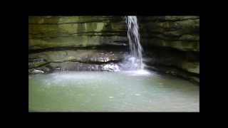 hike to Thunder Canyon Falls at Buffalo River Arkansas [upl. by Salba]