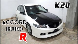 Fastest Honda Accord Euro R CL7 in Pakistan  Faisalabad  Euro R Acceleration accord honda car [upl. by Ydnil]