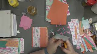 How Many Cards Can We Create Using A 12x12 Paper Pad [upl. by Gerita]