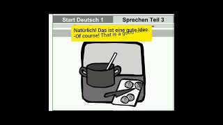 A1 SPRECHEN TEIL 3 GOETHE ZERTIFIKAT goethezertifikat sprechen germanlessons deutschlernen [upl. by Dredi]