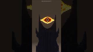 Theres only one true dark lord  Minecraft Timelapse minecraft minecraftbuilding timelapse lotr [upl. by Ayaladnot]