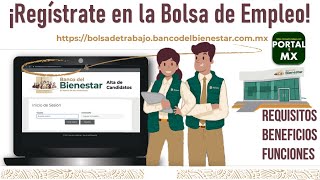 🔰 Bolsa de trabajo del Banco del Bienestar 20222023 ☑️ Requisitos BENEFICIO Documentación [upl. by Olag]