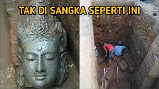 Inilah Candi Terbesar Di Jawa Timur Yang Di Kubur Lagi Di Situs Adan Adan Gurah Kediri [upl. by Tayler]