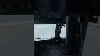 Cockpit POV B737200 Landing On Snow [upl. by Marcelo]