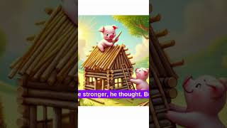 The Three Little Pigs shortforkids shorts kidslearning kidslearning [upl. by Garey63]