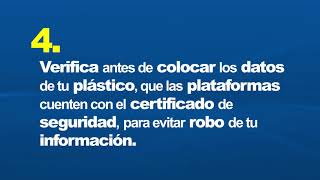 Consejos para el uso de tus Tarjetas de Crédito Banpaís en plataformas electrónicas [upl. by Eniamurt]