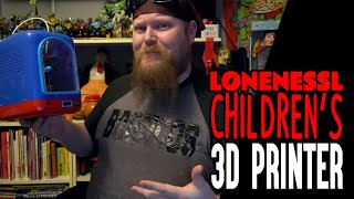 Ryno Reviews  LONENESSL Childrens 3D Printer [upl. by Syman362]