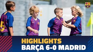 HIGHLIGHTS Barça U10 A 60 Real Madrid [upl. by Aiclid]