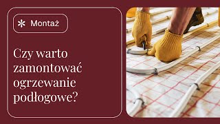 Ogrzewanie podłogowe wodne podłogówka czy warto opinie porady zalety koszty Instalacja [upl. by Yorled]