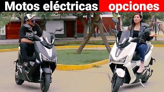 Motos eléctricas  aquí algunas opciones [upl. by Oicinoid]