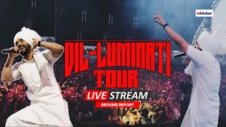 Diljit Dosanjh’s DilLuminati Concert LIVE खचाखच भीड़ के बीच सिंगर दिलजीत दोसांझ का कॉन्सर्ट [upl. by Gio]