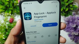 app lock applock fingerprint app kaise use kare  how to use app lock applock fingerprint app [upl. by Rehtse]