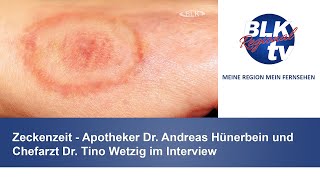 Zeckenzeit  Apotheker Dr Andreas Hünerbein und Chefarzt Dr Tino Wetzig im Interview [upl. by Akimrehs]