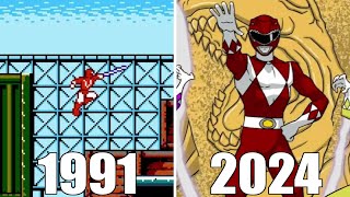 Evolution of Power Rangers Games 19912024 [upl. by Malachi567]