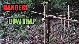 Bow Trap  Lethal  Primitive  Survival [upl. by Hendel]