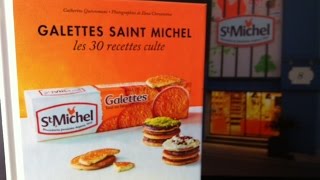 Livre Les 30 Recettes Culte GALETTES SAINT MICHEL  Produit Français [upl. by Anatnas]