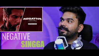 REACTION ON  NEGATIVE  SINGGA  Latest Punjabi Songs 2023  New Punjabi Songs 2023 [upl. by Bertolde]