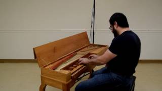 Zuckermann doublefretted clavichord by David Calhoun [upl. by Accebber]