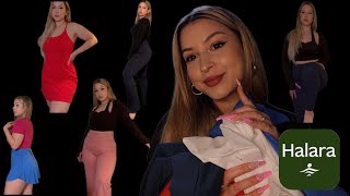 ASMR Clothing Tryon Haul 👗 HALARA in depth review 😍 worth the hype [upl. by Ilzel]