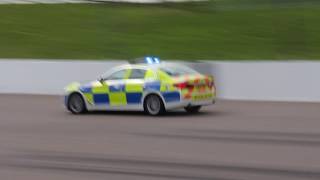 UK Police 2017 BMW 530d and X5 Police Cars Blue Lights And Siren [upl. by Nylrebma]