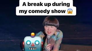 A Couple Breaks Up During my Comedy Show 😱 [upl. by Nairret261]