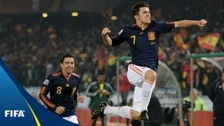 Chile v Spain  2010 FIFA World Cup  Match Highlights [upl. by Criswell990]